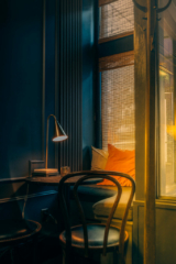 Kissa Kissa | Comfortable cool interior | Vinyl jazz record room | Brooklyn NY USA