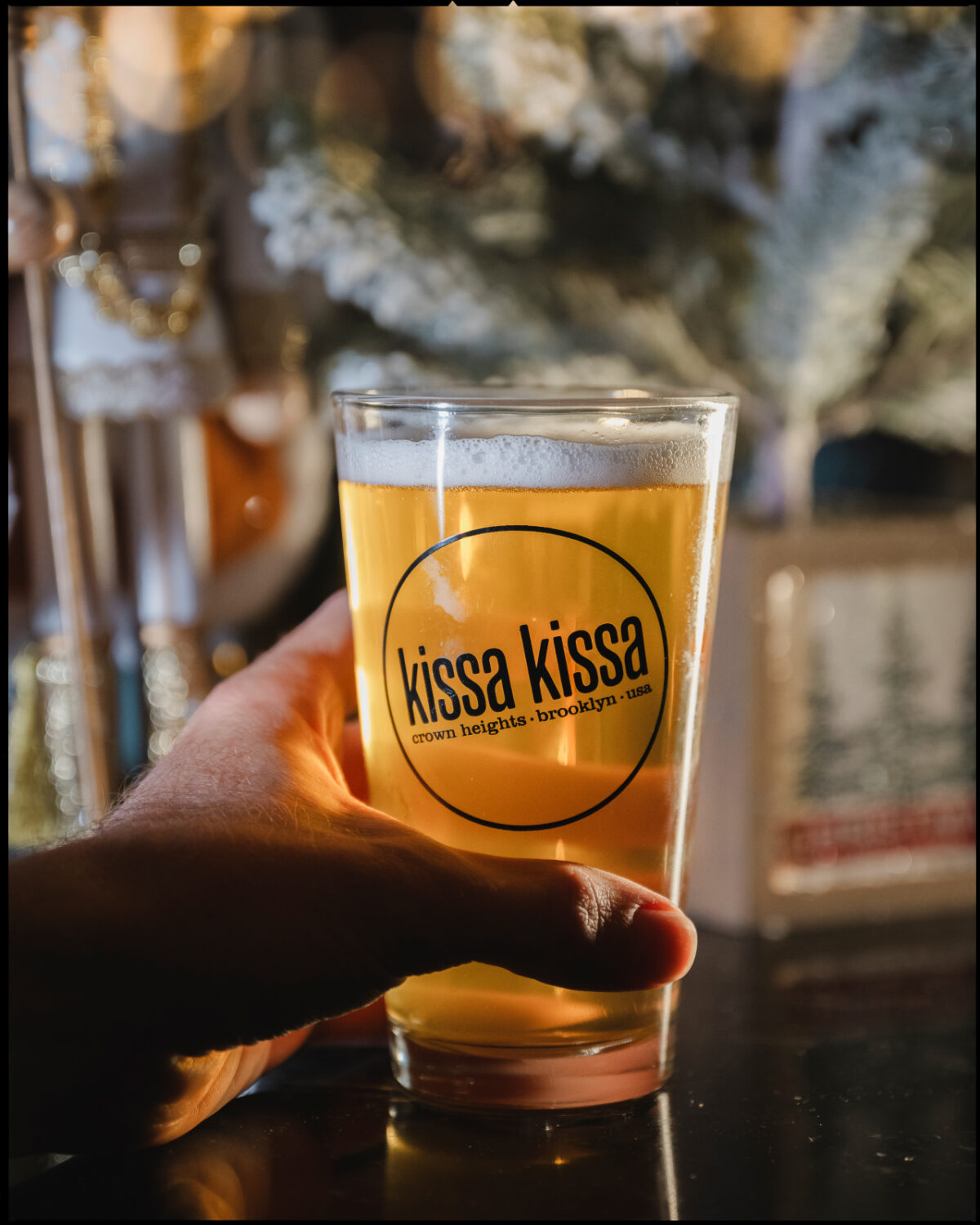 Kissa Kissa | Clausthaler Dry-Hopped Non-Alcoholic IPA | Brooklyn Kura Ashokan | Vinyl jazz cocktail bar | Brooklyn NY USA