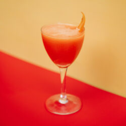 Money Jungle | Rum jungle bird cocktail | Vinyl jazz record room | Brooklyn NY USA