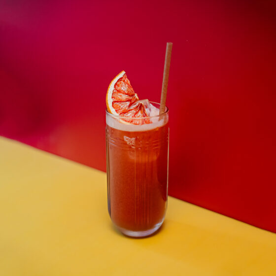 Kissa Kissa | The Warm Sound zero proof cocktail | Vinyl jazz record room | Brooklyn NY USA