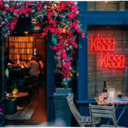 Intimate atmosphere at Kissa Kissa jazz listening bar Crown Heights Brooklyn