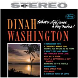 What a Diff'rence a Day Makes album cover Dinah Washington Verve Records