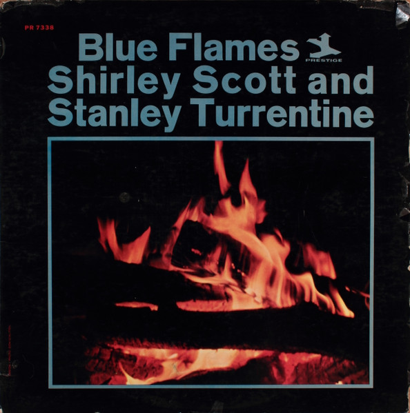 Blue Flames album cover -- Shirley Scott with Stanley Turrentine -- Prestige Records 1964 -- Kissa Kissa