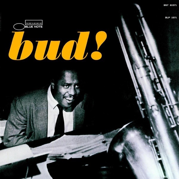 Bud Powell Bud! album cover, Ultra Bodoni typeface by Reid Miles, Blue Note Records 1957 -- Kissa Kissa