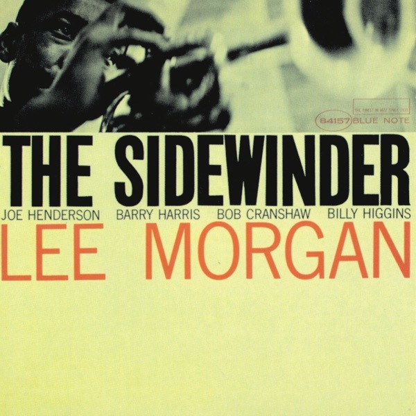 Lee Morgan The Sidewinder album cover, News Gothic font by Reid Miles, Blue Note Records 1964 -- Kissa Kissa
