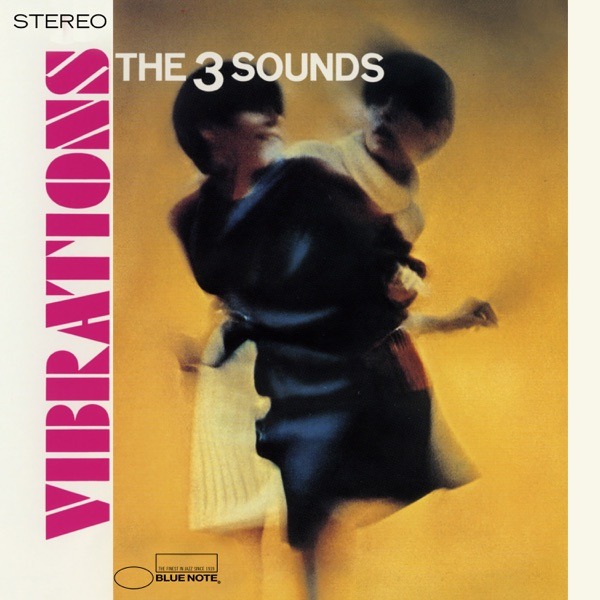 The Three Sounds Vibrations album cover, Futura Black typography by Reid Miles, Blue Note Records 1966 -- Kissa Kissa