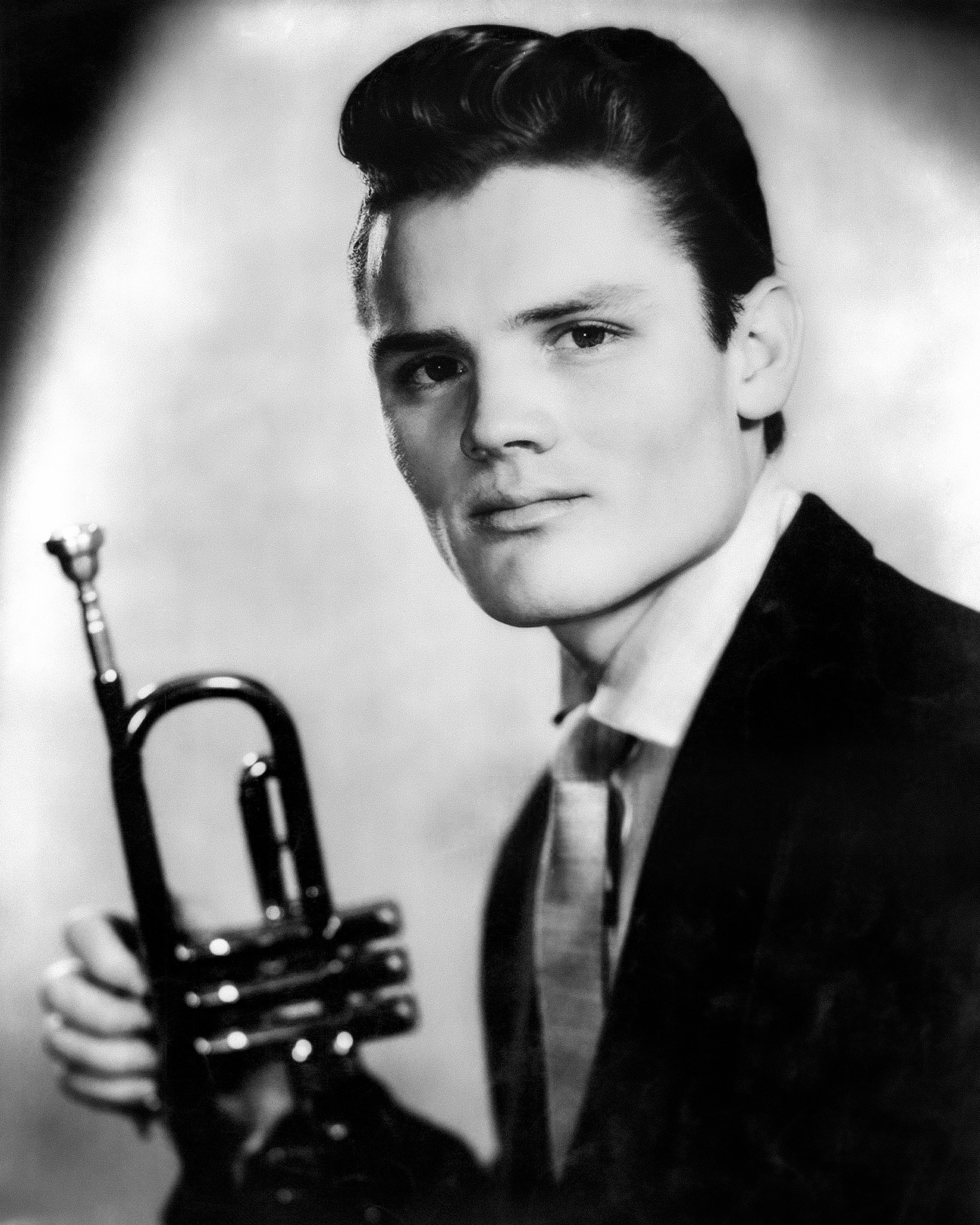 Chet Baker jazz trumpeter portrait Kissa Kissa