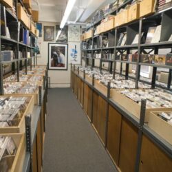 Jazz Record Center in Manhattan β stacks of vinyl records in one of New York City best record stores