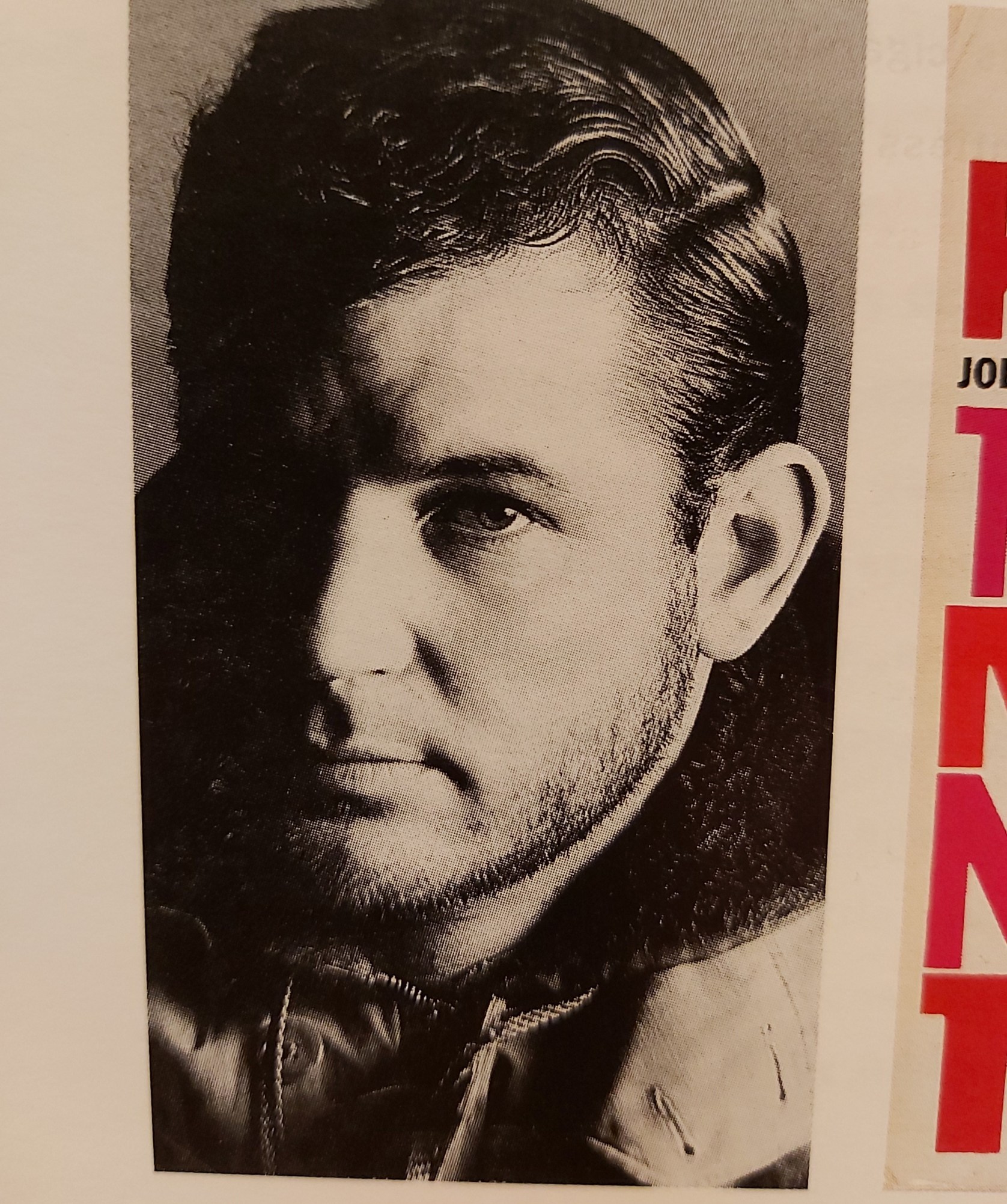 Reid Miles, graphic designer of Blue Note Records album covers, portrait from the early 1950s -- Kissa Kissa