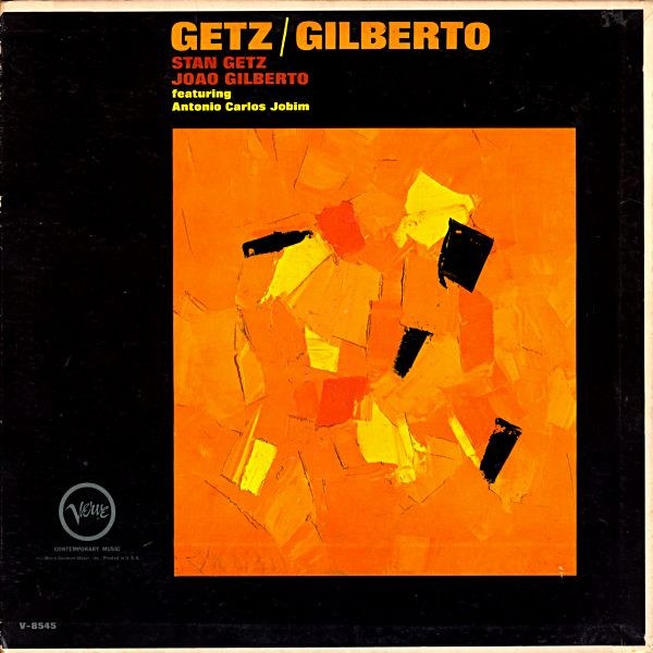 Getz/Gilberto album cover, Verve 1964 -- played at Summer Samba, Kissa Kissa
