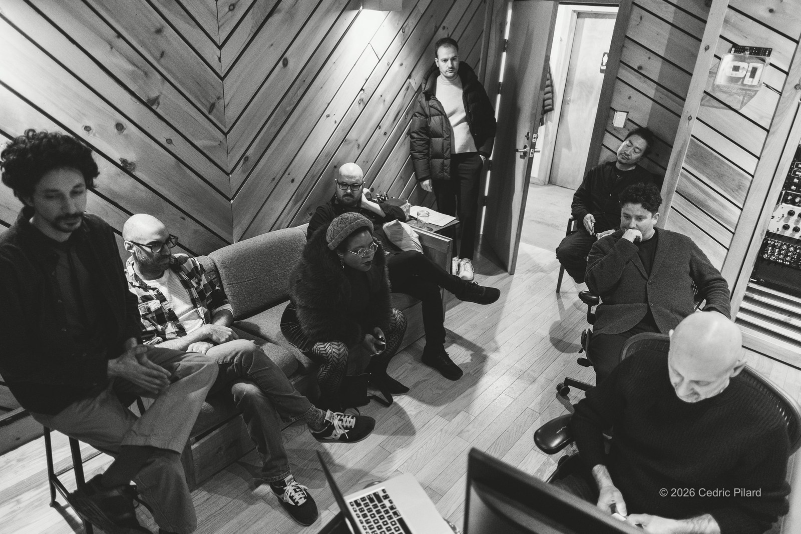 Chris McCarthy and his sextet recording Too Late to Quit