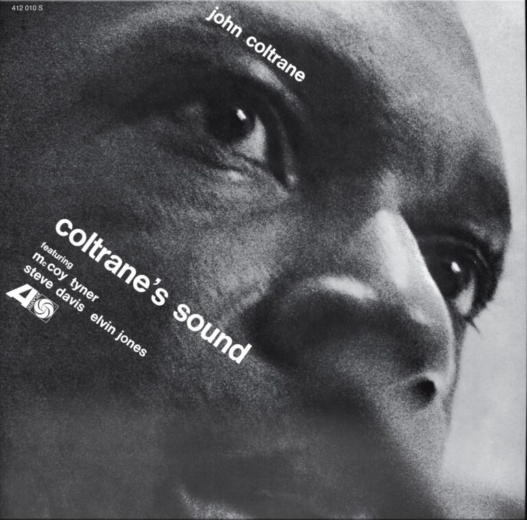 John Coltrane -- Coltrane's Sound (Atlantic, 1964) album cover: the French-pressing jacket from Rhino's 1960-1964 Mono box