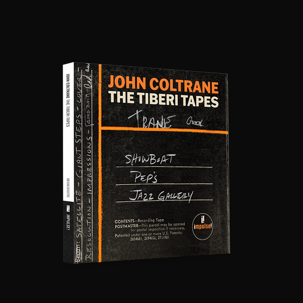 John Coltrane The Tiberi Tapes (Live) 4LP box set cover, Impulse! Records