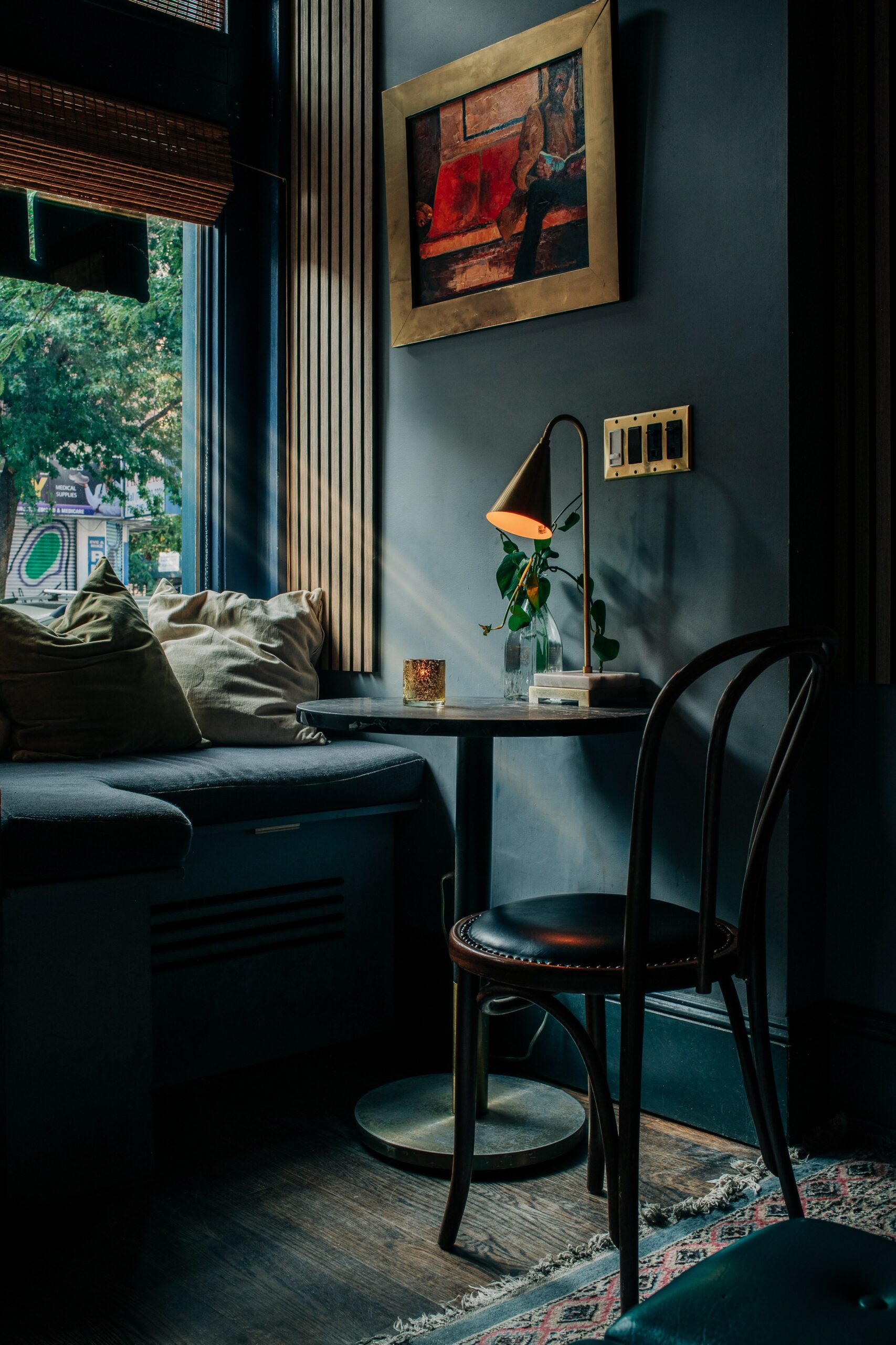 Kissa Kissa — Seating area art